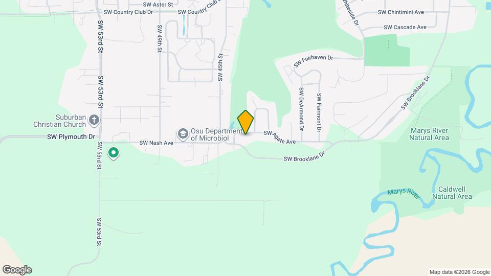 4318 SW Agate Ave Map and Location Details