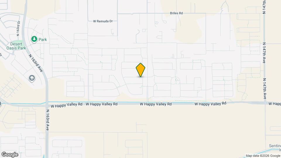 15545 W Smoketree Dr Mapa y Detalles de la Ubicación