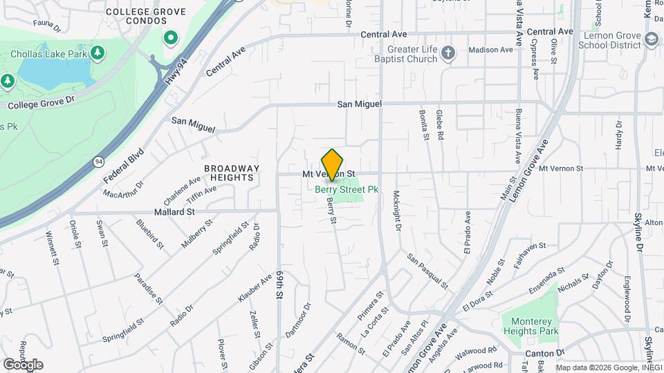 2371 Berry St Mapa y Detalles de la Ubicación