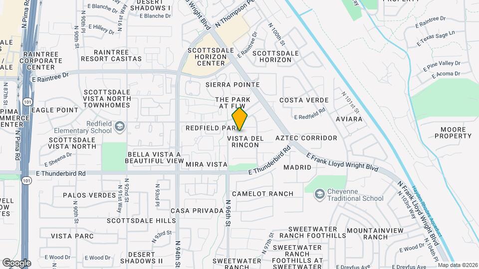 9648 E Sheena Dr Map and Location Details