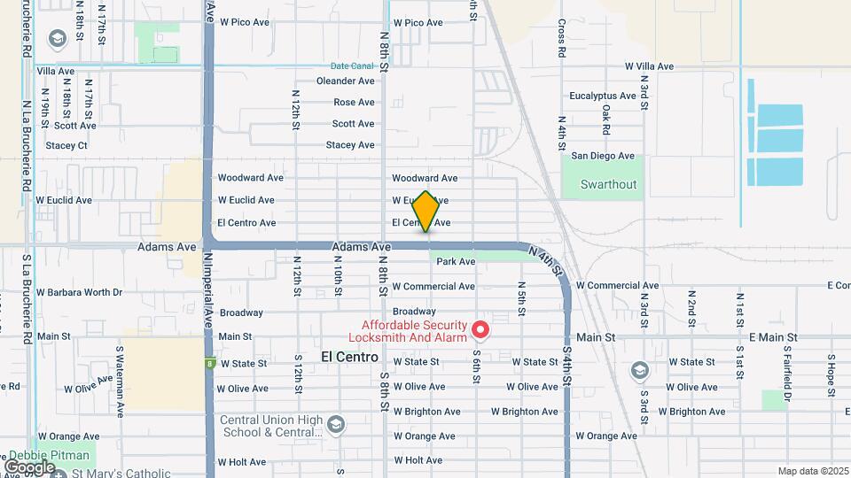 7th and Adams Mapa y Detalles de la Ubicación