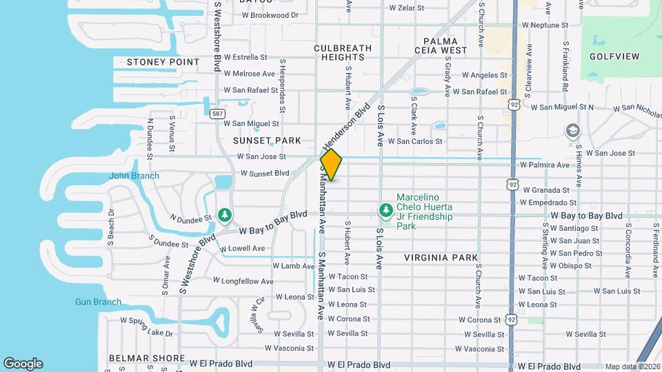 4313 W Granada St Map and Location Details