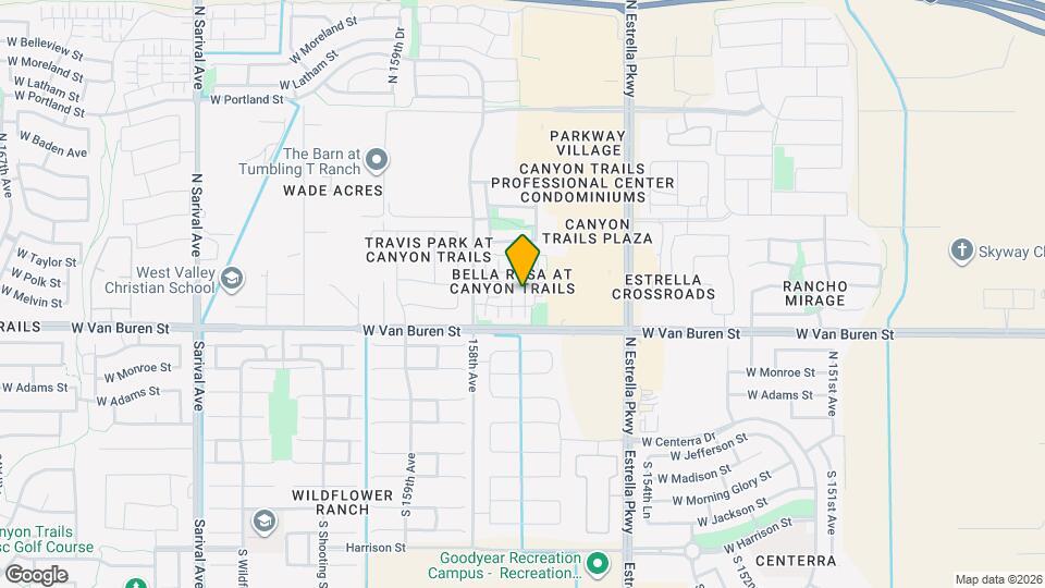 15694 W Melvin St Map and Location Details