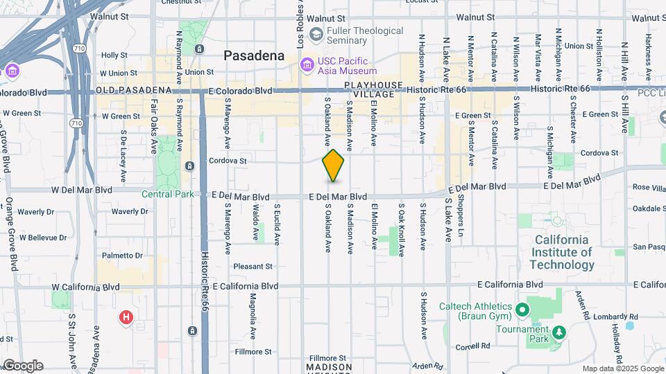270-280 S Oakland Ave Map and Location Details