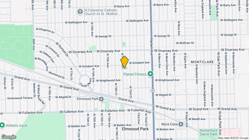 2631 N 74th Ave Map and Location Details