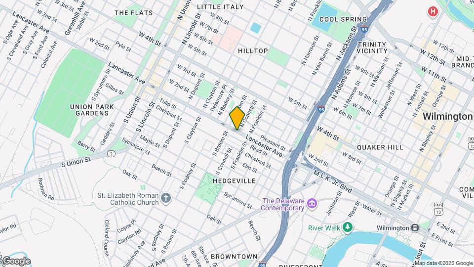 1330 Lancaster Ave Map and Location Details