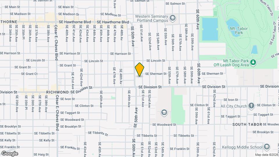 2329 SE 51st Ave Mapa y Detalles de la Ubicación