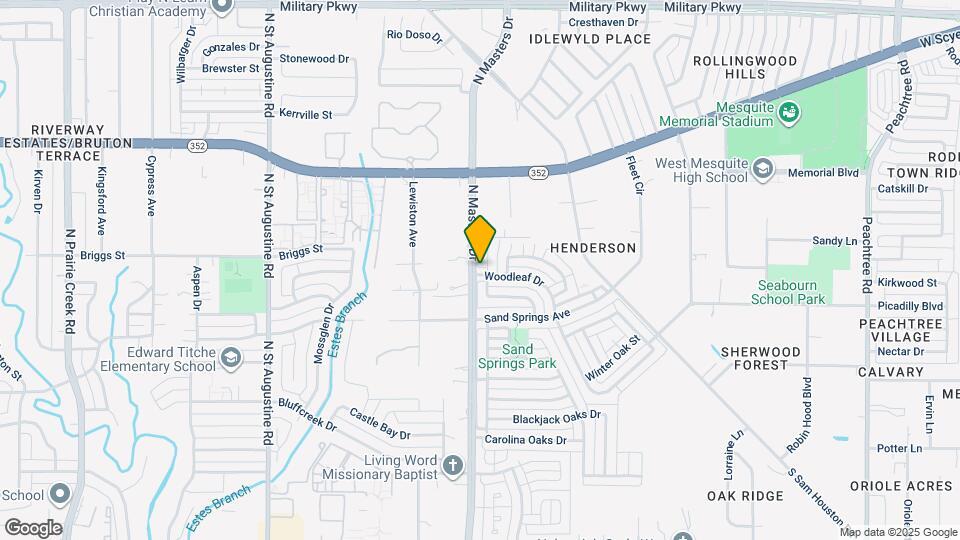 2703 Clayton Oaks Dr Map and Location Details