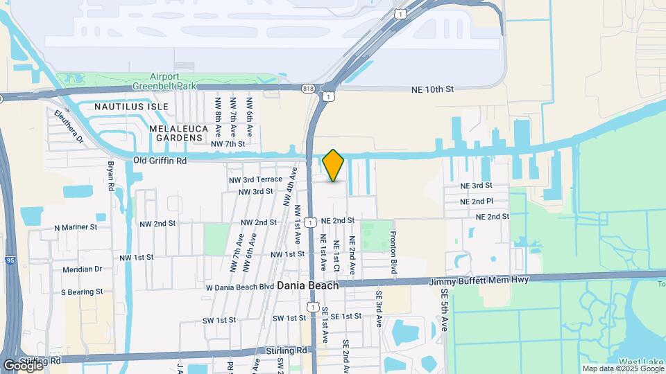 35 NE 3rd St, Unit B Map and Location Details