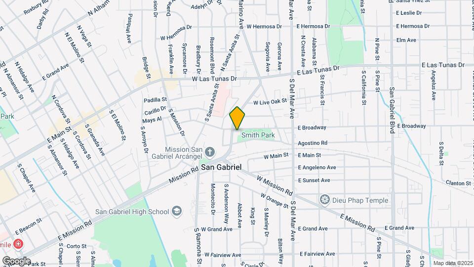 310 S Junipero Serra Dr Map and Location Details