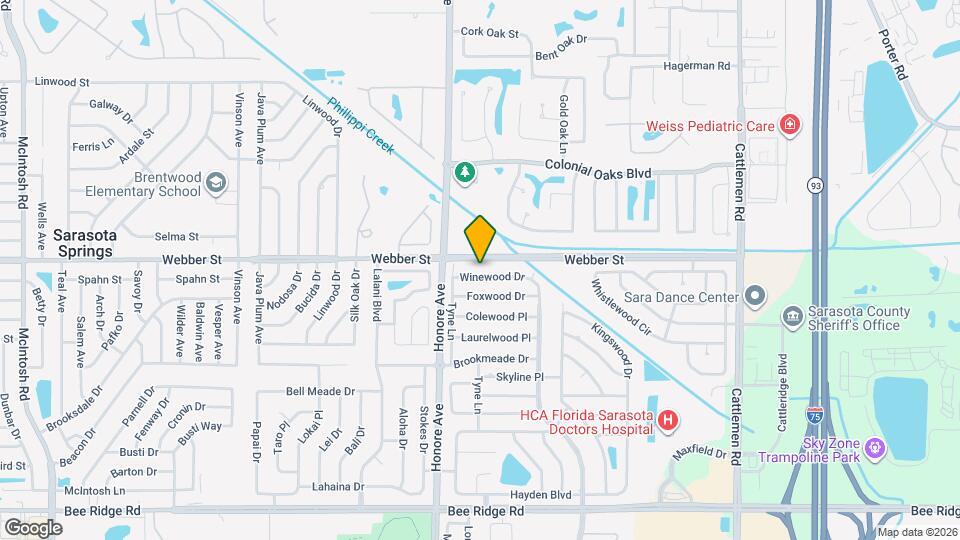 5365 Winewood Dr Map and Location Details