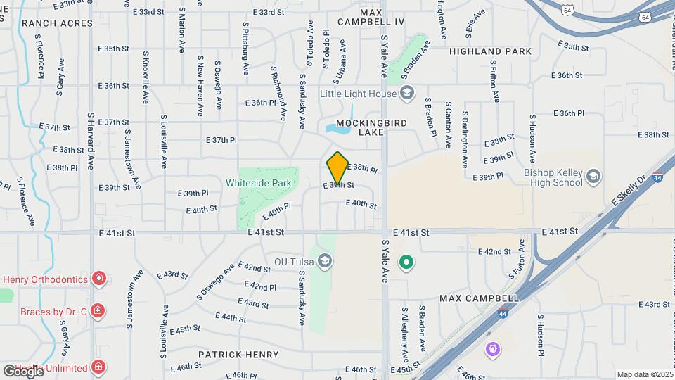 4524 E 39th St Map and Location Details