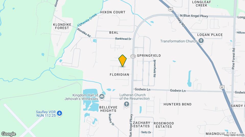 6531 Tampa Dr Map and Location Details