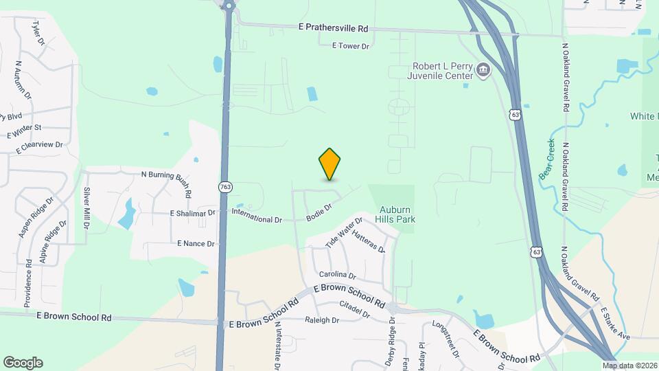 1427 Greensboro Dr Map and Location Details