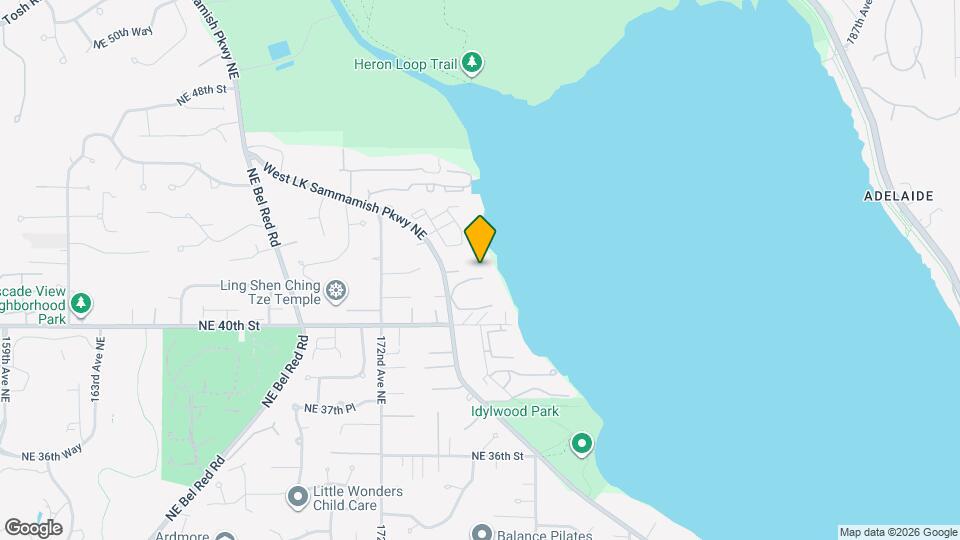 4050 West LK Sammamish Pkwy NE Map and Location Details