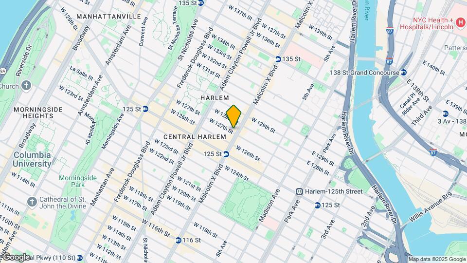 339-341 Lenox Avenue Map and Location Details