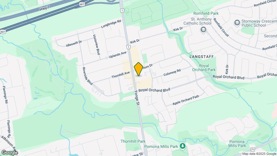8111 Yonge St Map and Location Details