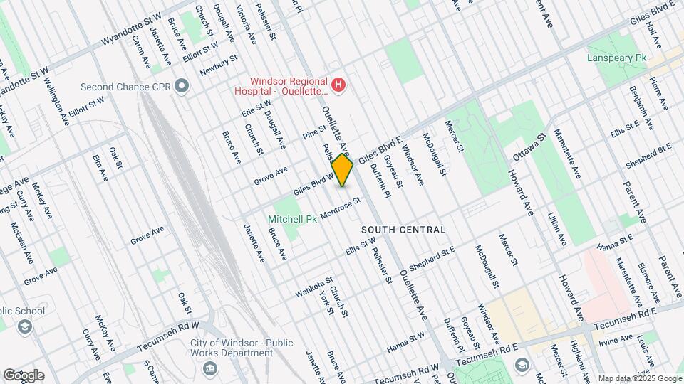 1257 Pelissier St Map and Location Details