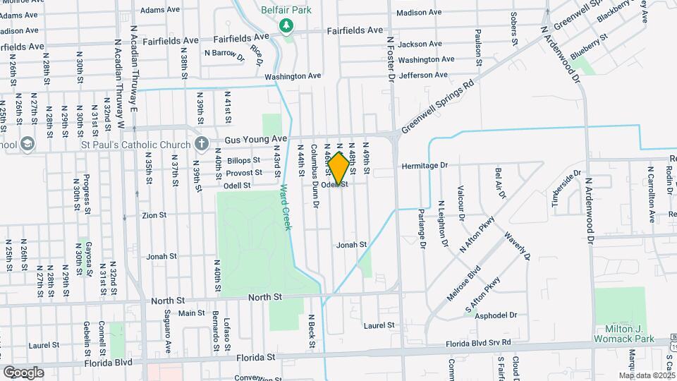 1161 N 47th St Map and Location Details