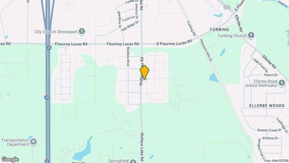 9608 Lockheed Dr Map and Location Details