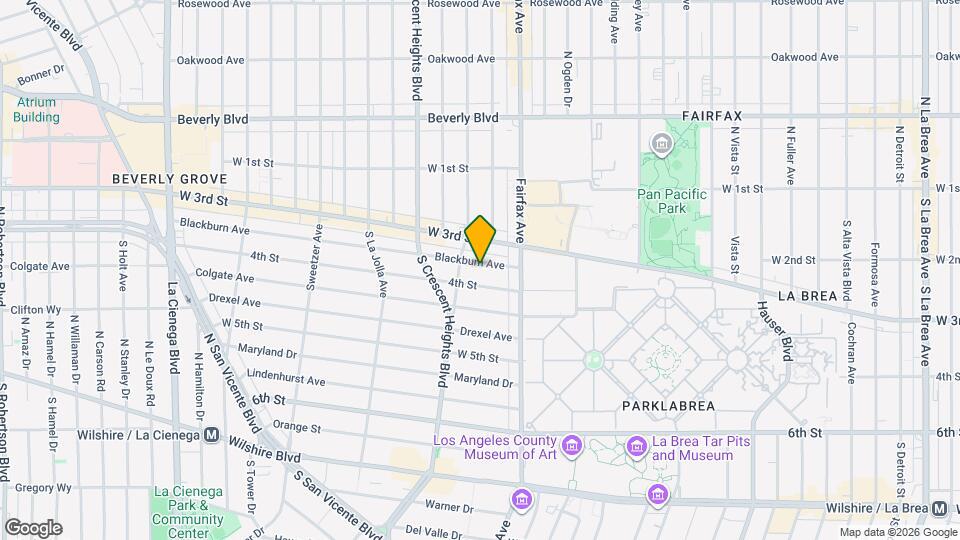 7948 Blackburn Ave Map and Location Details