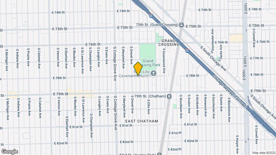 917 E 78th St Mapa y Detalles de la Ubicación