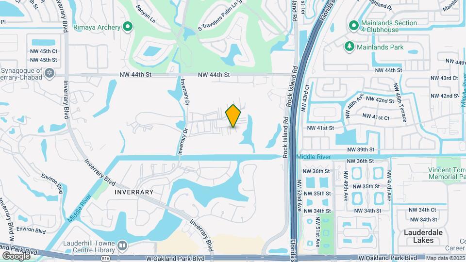 4160 Inverrary Dr Map and Location Details