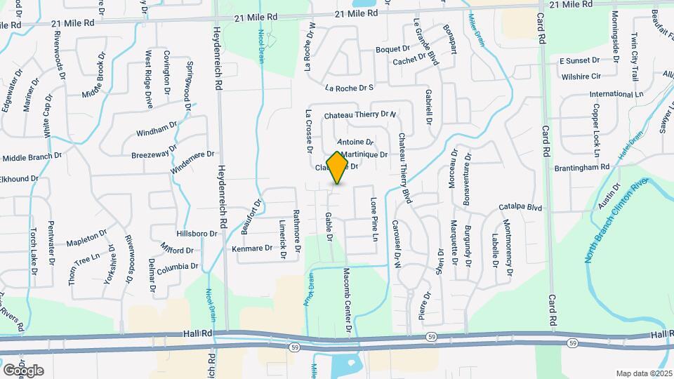 21083 Cooper Dr Map and Location Details