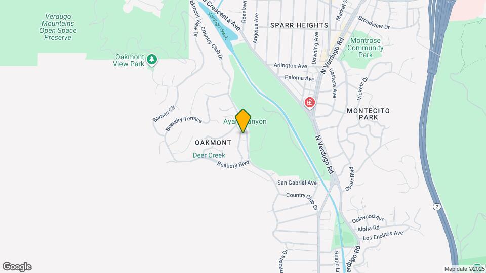 3141 Country Club Dr Map and Location Details