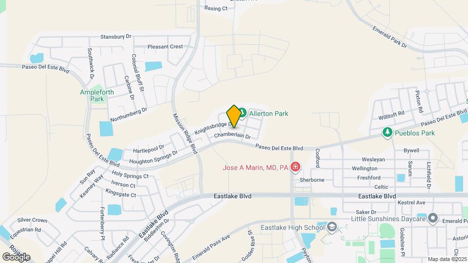 12445 Chamberlain Dr Map and Location Details