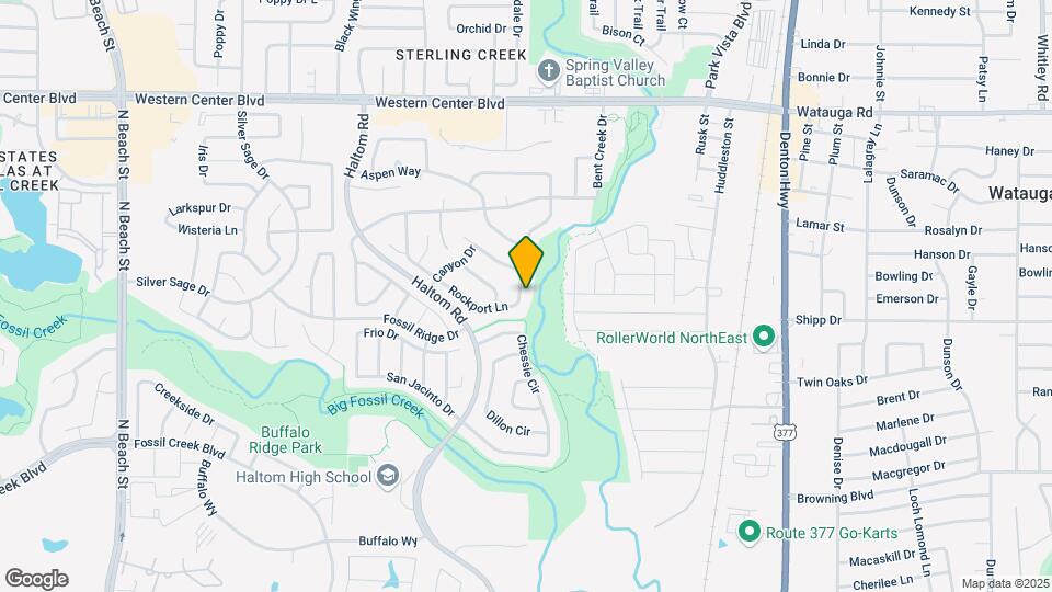 5717 Rockport Ln Map and Location Details