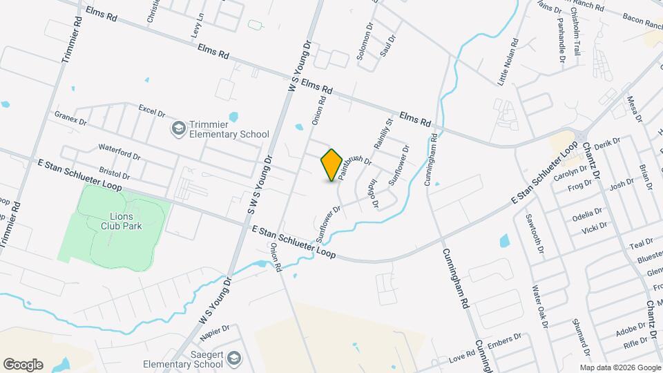 4309 Paintbrush Dr Map and Location Details