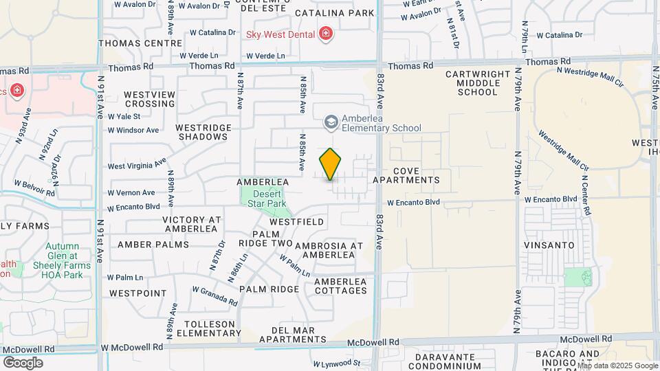 2348 N 84th Dr Map and Location Details