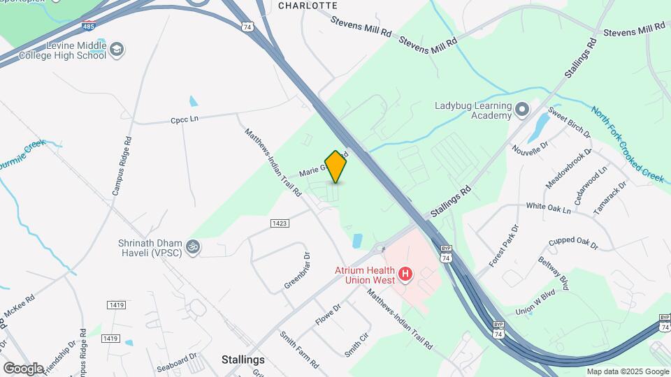 318 New Gallant Dr Map and Location Details