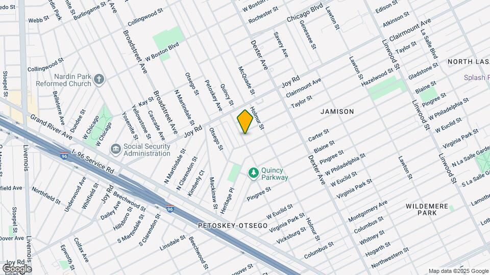 8922 Quincy St Map and Location Details