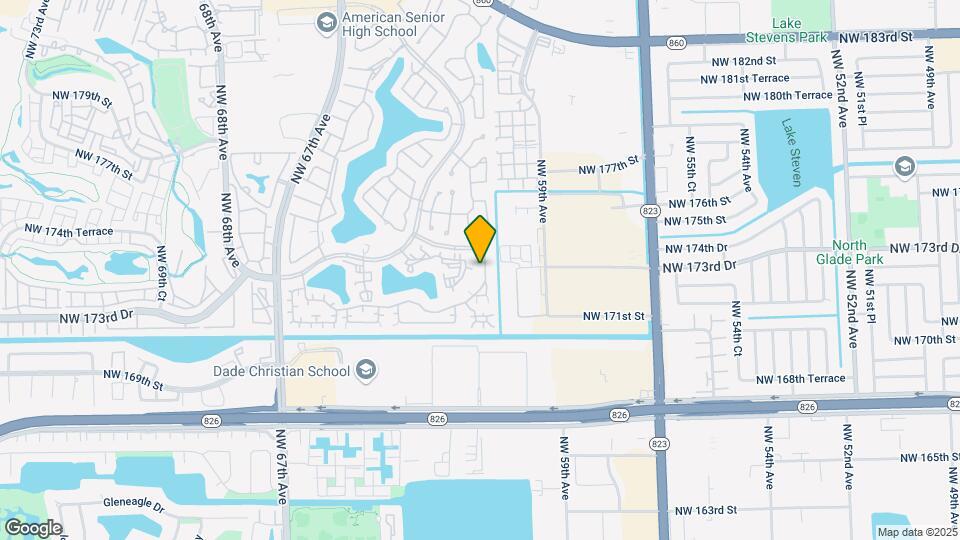 17268 NW 60th Ct Map and Location Details