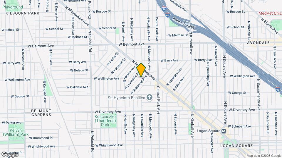 2968 N Ridgeway Ave Mapa y Detalles de la Ubicación