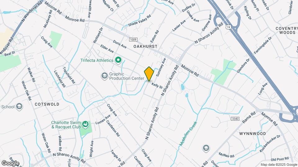 5210 Kelly St Map and Location Details