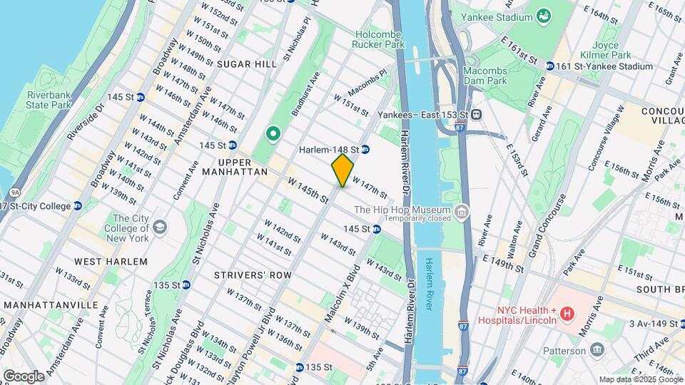162-164 W 146th St Mapa y Detalles de la Ubicación