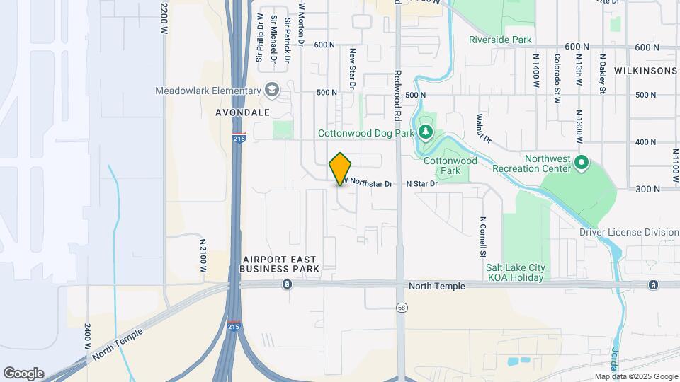 280 N Silver Star Dr Map and Location Details