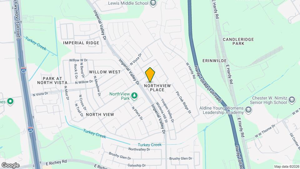 1123 Intrepid Oak Ln Map and Location Details