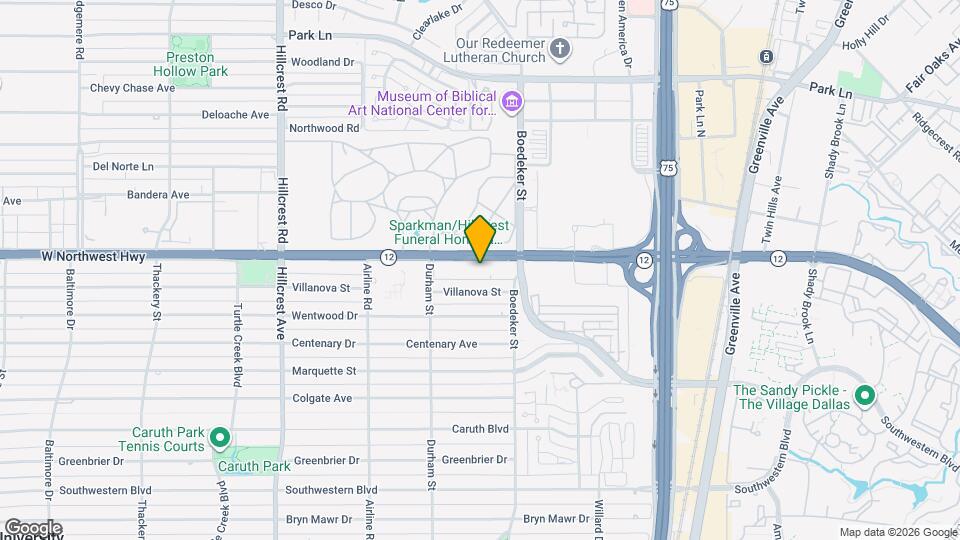 7510 W Northwest Hwy Map and Location Details