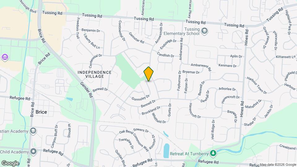 3124 Creighton Pl Map and Location Details