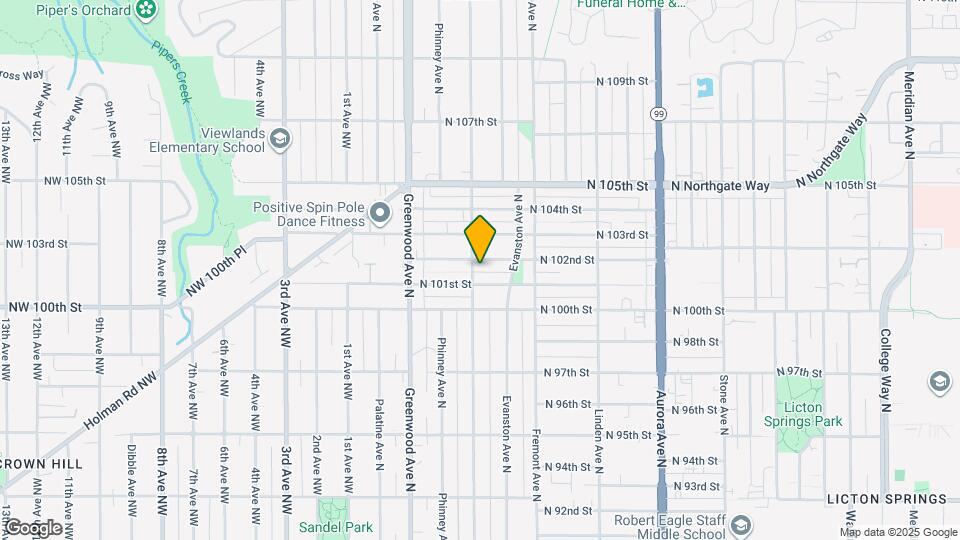 10114 Dayton Ave N Mapa y Detalles de la Ubicación