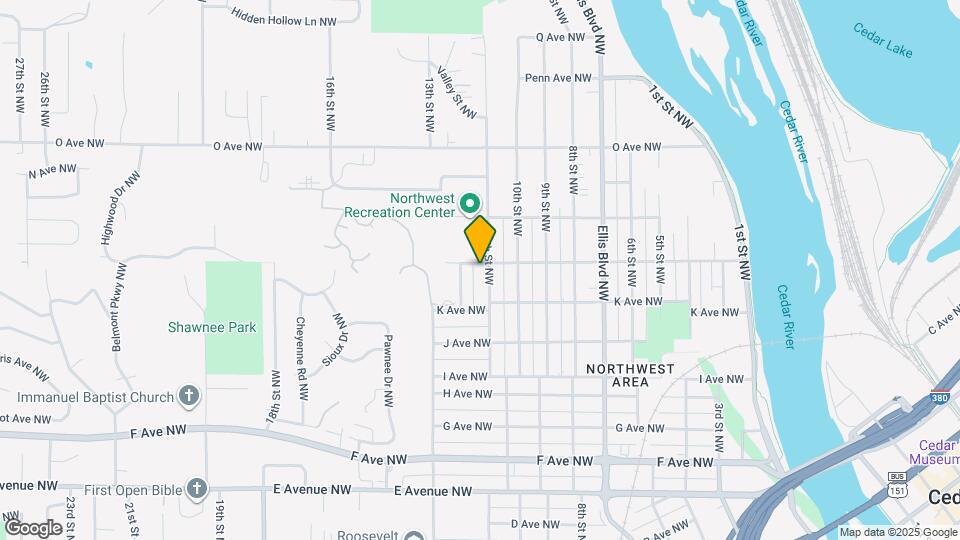 1232 11th St NW Map and Location Details