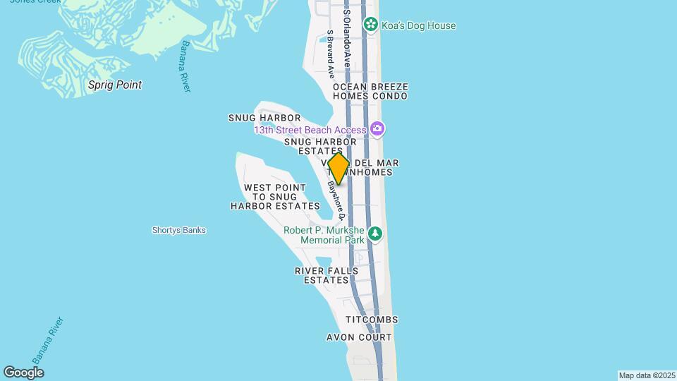 1445 Bayshore Dr Map and Location Details