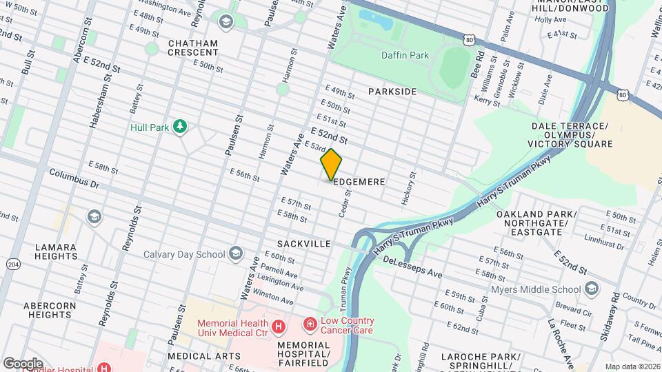 1215 E 55th St Map and Location Details