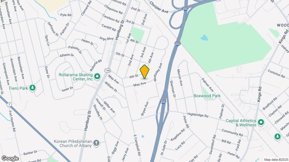 361 May Ave Map and Location Details