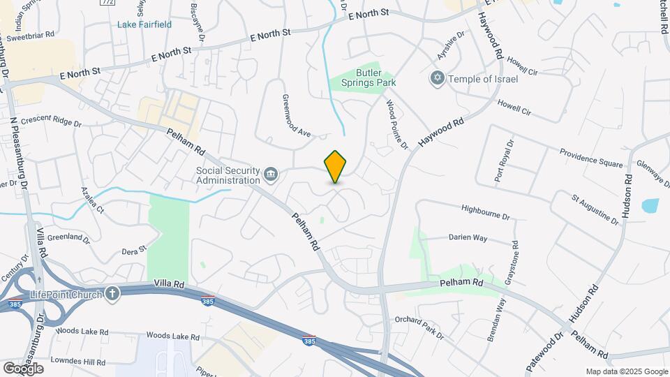 1218 Loch Lomand Dr Map and Location Details