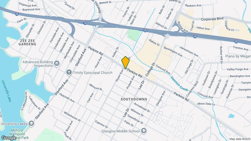 4236 Perkins Rd Map and Location Details